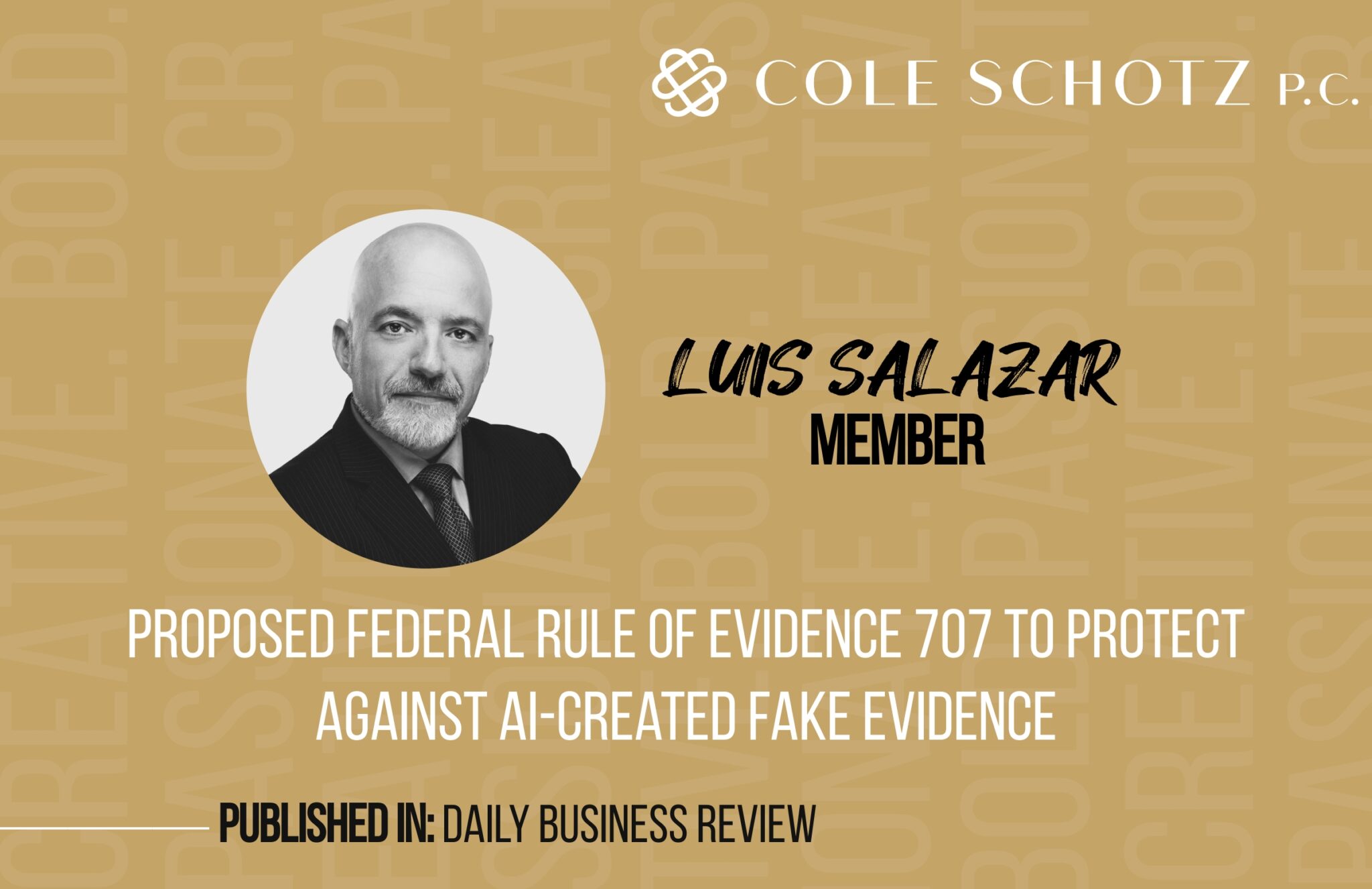 Evidence Faking Proposed Federal Rule of Evidence 707 to Protect Against AI-Created ...